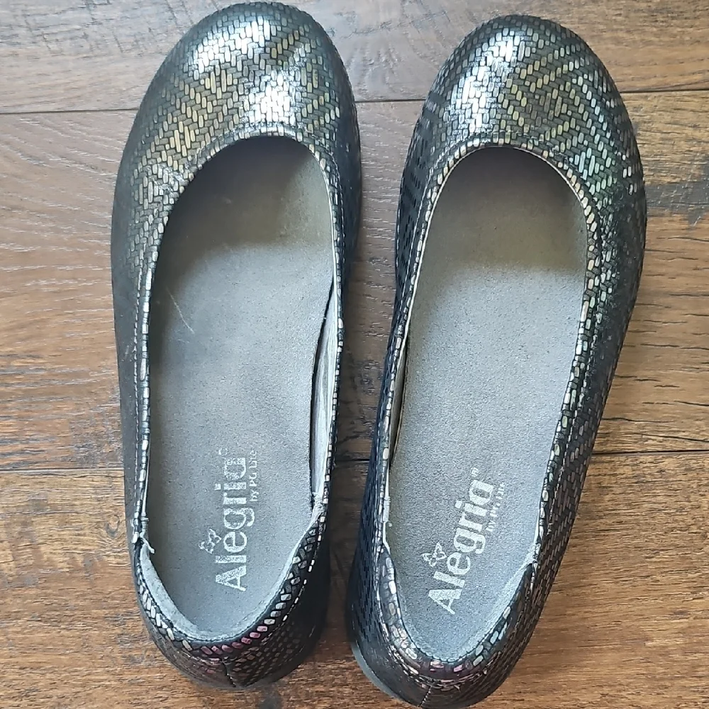 Alegria Iridescent Multi-Color Ballet Flats